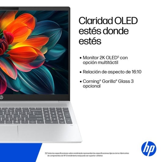 Portátil HP OmniBook 5 16" Snapdragon X1-26-100 16GB 512GB SSD Adreno Windows 11