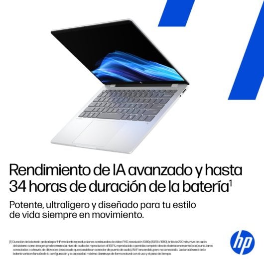 Portátil HP OmniBook 5 16" Snapdragon X1-26-100 16GB 512GB SSD Adreno Windows 11