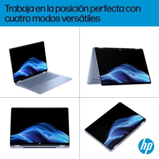 Portátil HP OmniBook 5 Flip 14-fp0048ns de 14" Intel Core 5 120U 16GB 1TB SSD OLED Táctil Windows 11