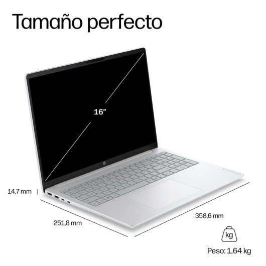 Portátil HP OmniBook 3 16-bu0035ns 16" Intel Core 9 270H 32GB 1TB SSD Intel Graphics FreeDOS