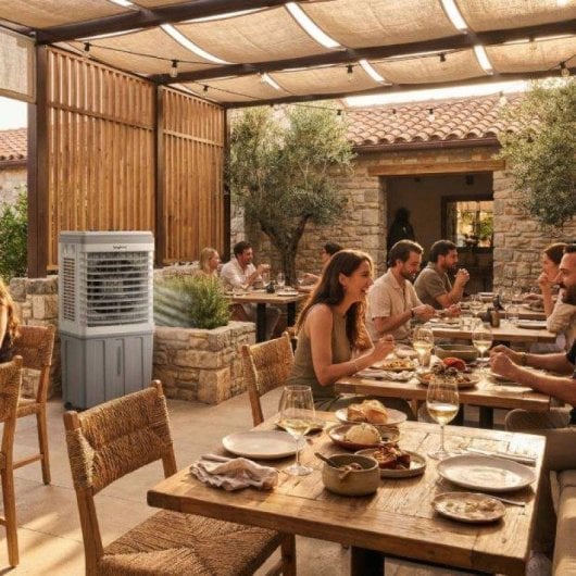 Climatizador evaporativo Universal Blue SYMPHONY Ventus35T 35L 80W 3 velocidades