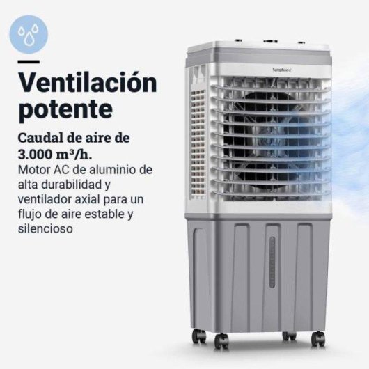 Climatizador evaporativo Universal Blue SYMPHONY Ventus35T 35L 80W 3 velocidades