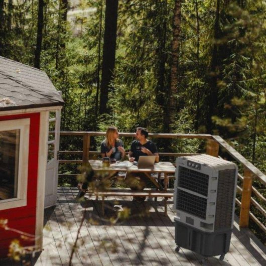 Climatizador Universal Blue Tulum 90120 120L 750W 12000 m³/h 3 Velocidades