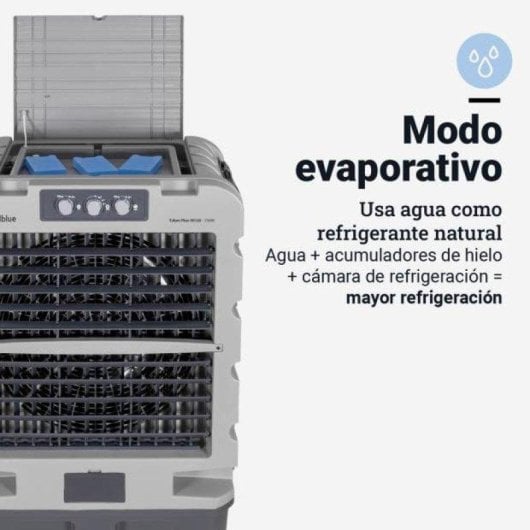 Climatizador Universal Blue Tulum 90120 120L 750W 12000 m³/h 3 Velocidades