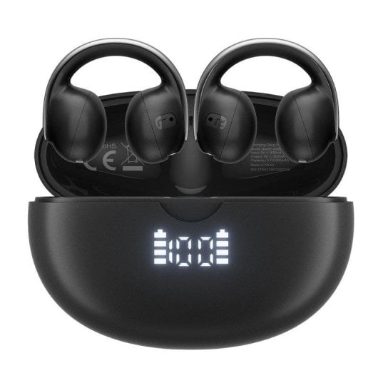 Auricolari Blackview AirBuds 13 wireless Bluetooth 5.4 con Riduzione Rumore ENC+DNS IPX7 neri