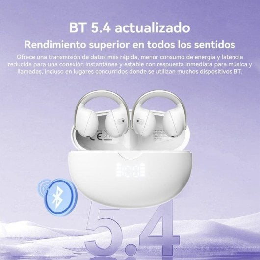 Auricolari Blackview AirBuds 13 wireless Bluetooth 5.4 con Riduzione Rumore ENC+DNS IPX7 neri
