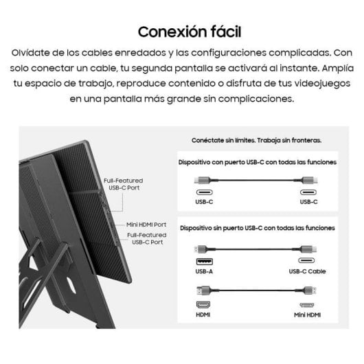 Monitor Blackview Table9 16" FullHD+ 60Hz IPS Mag-Spin 5ms Altifalantes