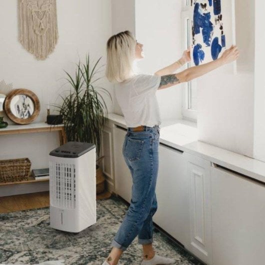 Climatizador Universal Blue Yucatán 6004 4L 80W 3 velocidades silencioso