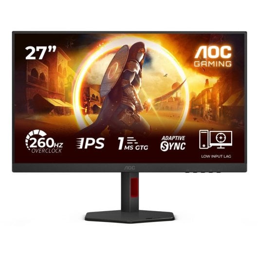 Monitor AOC 27G4ZR 27" FullHD 260Hz Fast IPS HDR10 Tiempo de respuesta 0,3 ms