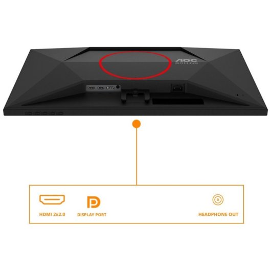 Monitor AOC G4 27G4ZRE 27" FullHD 260Hz Fast IPS HDR10 0,3ms