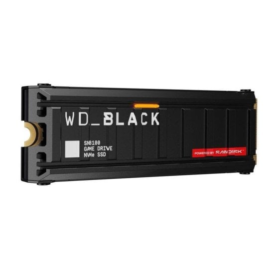 Disque Dur WD Black SN8100 2TB M.2 NVMe PCIe 5.0 14900Mo/s Chiffrement