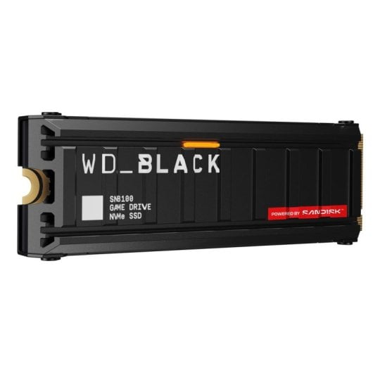 Disque Dur WD Black SN8100 2TB M.2 NVMe PCIe 5.0 14900Mo/s Chiffrement