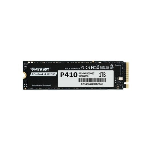 Disco Duro Patriot Viper P410 1TB SSD M.2 NVMe PCIe Gen4x4 5000MB/s