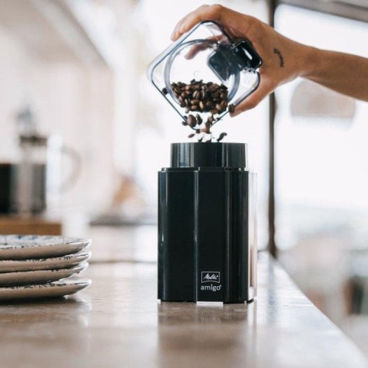 Moulin à café Melitta Amigo 1029-01 Lames inox 60g capacité