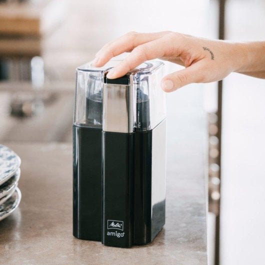 Moulin à café Melitta Amigo 1029-01 Lames inox 60g capacité