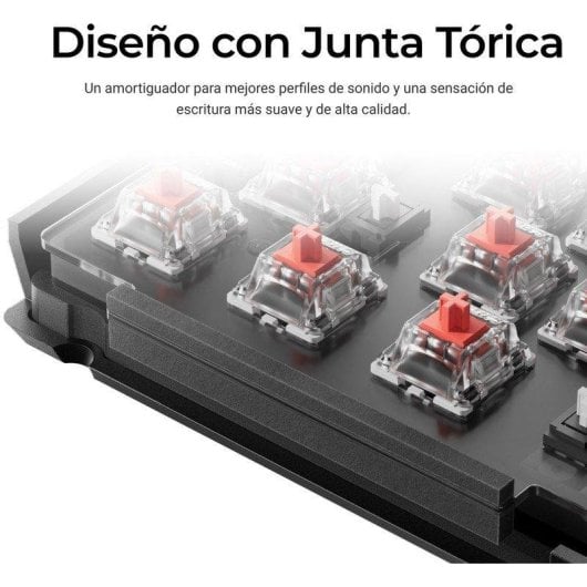 Teclado Keychron V6 Max mecánico inalámbrico personalizable con RGB y doble receptor