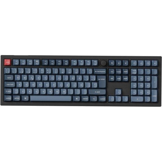Teclado Keychron V6 Max mecánico inalámbrico personalizable con RGB y doble receptor
