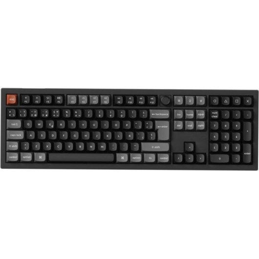 Teclado Keychron V6 Ultra 8K mecánico inalámbrico personalizable RGB 100%