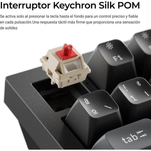 Teclado Keychron Q6 Ultra 8K mecánico personalizable inalámbrico RGB full size