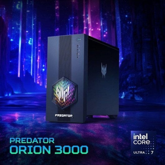 PC Acer Predator PO3-665_H810 Intel Core Ultra 7 265F 16GB 1TB SSD RTX 5070 Windows 11