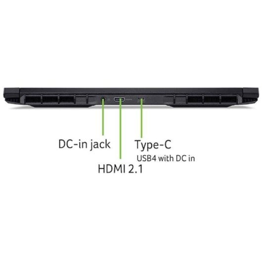 Portátil Acer Nitro V 16 ANV16-42-R6ZS 16" AMD Ryzen 7 260 32GB 1TB SSD RTX 5050 Windows 11 Home