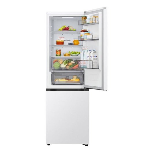 Frigorífico Combi LG GBBSJ11DSW Total No Frost 186 cm 333 L D Blanco WiFi IA