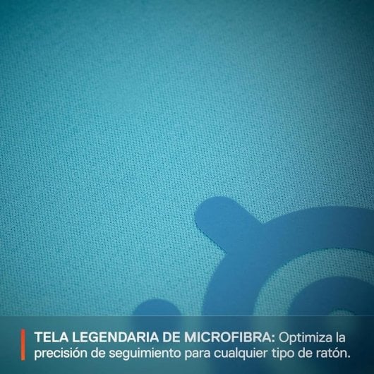 Tapis de souris SteelSeries QcK M Aqua surface micro-tissée antidérapante