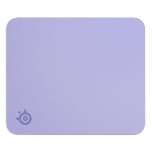 Tapis de souris Steelseries QcK M Lavender microfibre base antidérapante lavable