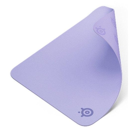 Tapis de souris Steelseries QcK M Lavender microfibre base antidérapante lavable