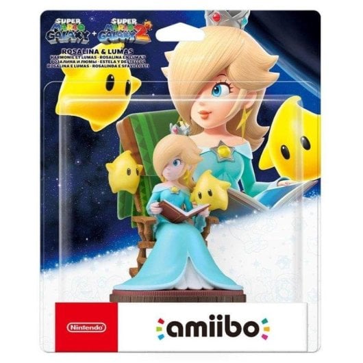 Figura Amiibo Nintendo Rosalina y Destellos Edición Especial NFC Compatible Switch