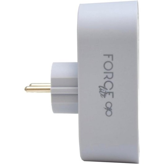 Steckdosenleiste Force Power Lite F152691 1 Steckplatz USB-A USB-C Überspannungsschutz LED