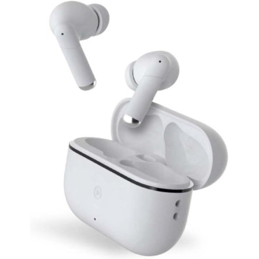 Casque Force Play III sans fil Bluetooth avec réduction de bruit, résistant à l’eau, blanc