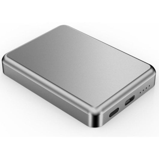 Powerbank BigBen Connected F151300 5000mAh Magnético 15W MagSafe Qi Prata