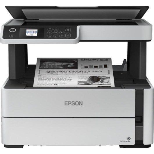 Multifunções Epson EcoTank M2170 Jato de Tinta Mono WiFi Ethernet Duplex LCD