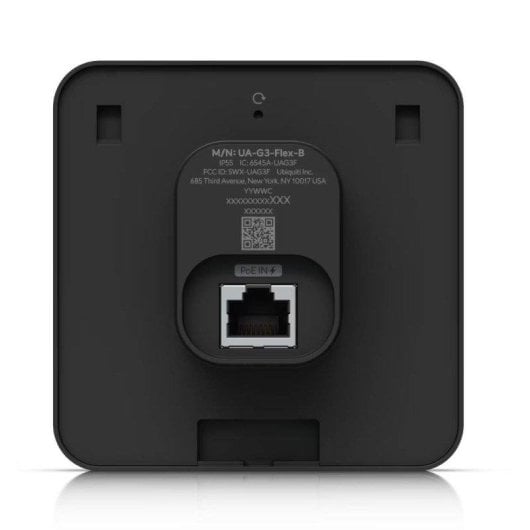 Lector de control de acceso Ubiquiti UniFi G3 Flex NFC Bluetooth IP55 PoE Negro