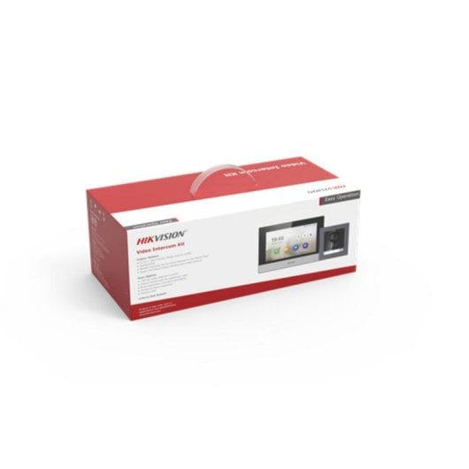 Vidéophone Hikvision DS-KIS602 2MP PoE IP65 Écran 7 pouces Wi-Fi