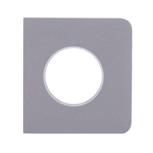 Tomada Inteligente Ajax Sidecover Tipo F Cinzento Controle tátil e LED