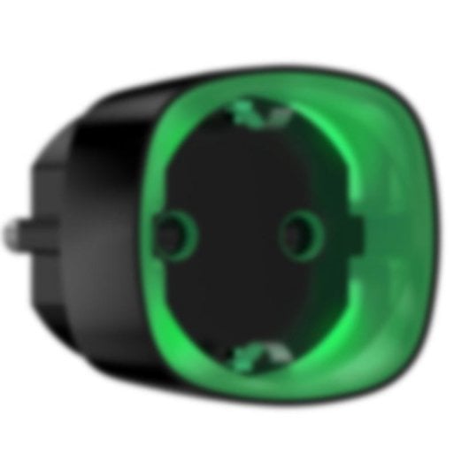 Tomada Inteligente Ajax Socket Preto Wireless Estatísticas de consumo