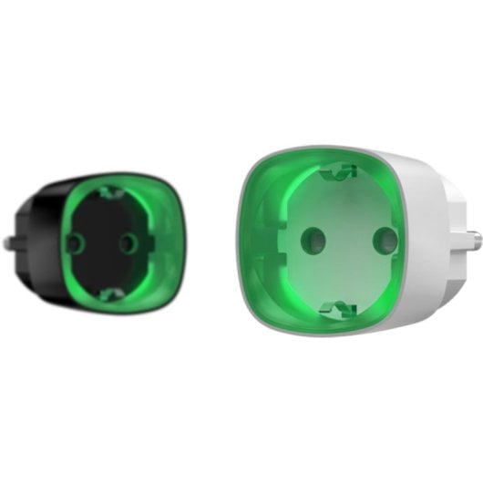 Tomada Inteligente Ajax Socket Preto Wireless Estatísticas de consumo