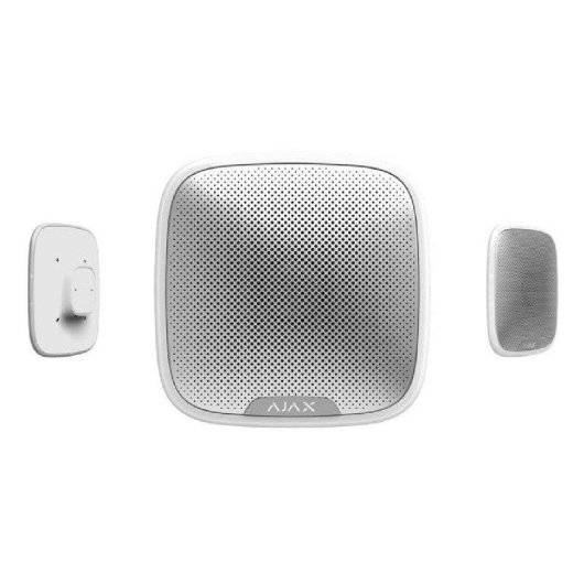 Sirena Ajax StreetSiren Inalámbrica 868 MHz Exterior LED Antisabotaje IP54