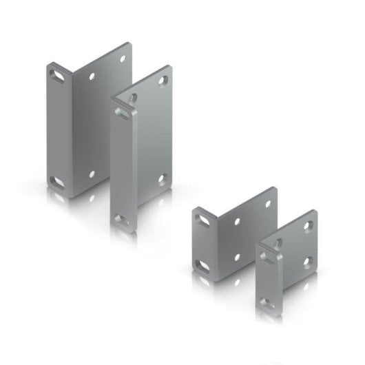 Kit de montage Ubiquiti UACC-Rack-Ear-2U acier galvanisé 2U gris