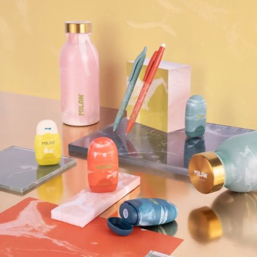 Milan Lava - Bottiglia termica riutilizzabile in acciaio inossidabile da 0,6 l. Verde