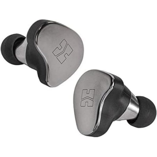 Auriculares HIFIMAN TWS800 True Wireless Bluetooth com microfone, controlo tátil e resistência à água, prateado