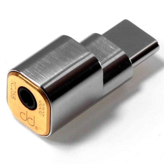 Adaptateur audio ddHiFi TC25B USB-C vers 2,5 mm acier inoxydable