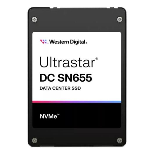 Disque Dur Western Digital Ultrastar SN655 3,84TB SSD U.3 PCIe 4.0 6800Mo/s NVMe
