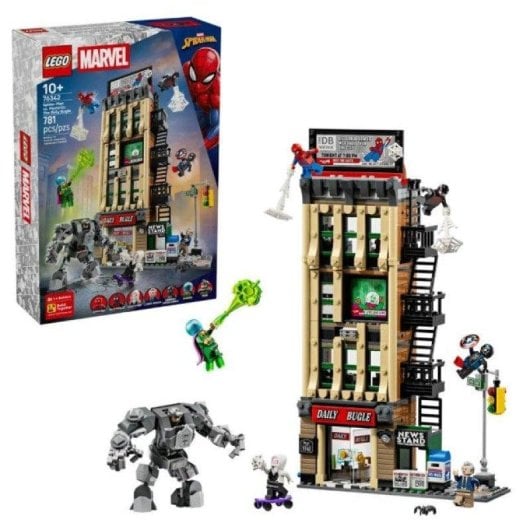 LEGO Marvel Spider-man Contre Mysterio Le Daily Bugle 76342 781 peças