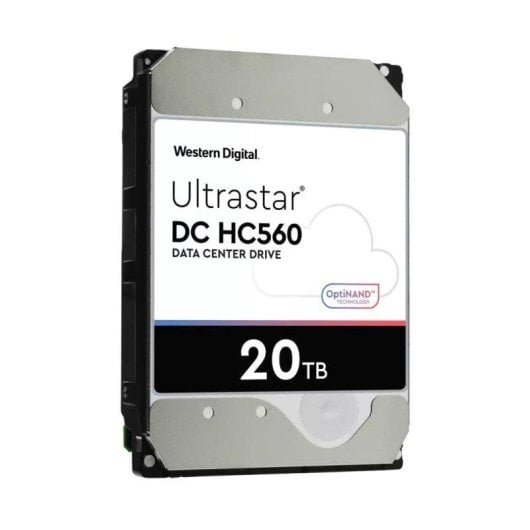 Disco Duro Western Digital Ultrastar 20TB HDD 7200rpm SATA 12Gbit/s 512MB