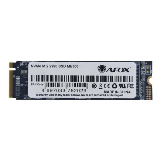 Disco Duro Afox ME300-512GN 512GB M.2 NVMe PCIe 2000MB/s Resistente