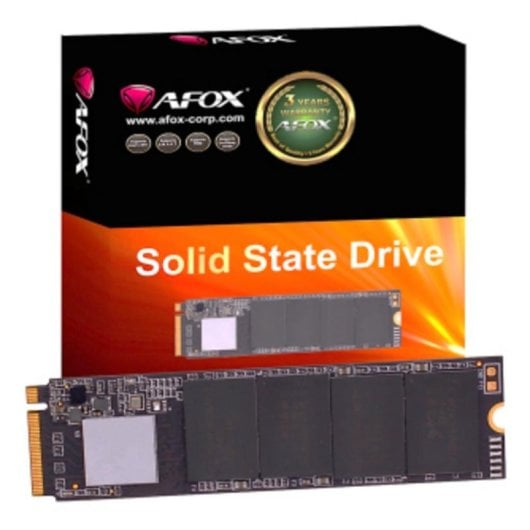 Disco Duro Afox ME300-512GN 512GB M.2 NVMe PCIe 2000MB/s Resistente