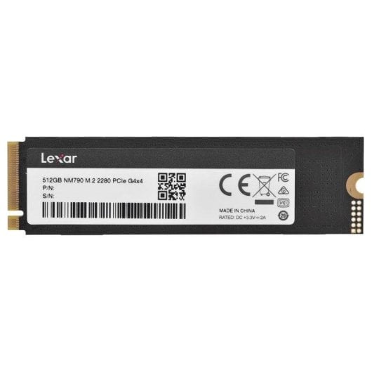 Disco Duro Lexar NM790 512GB M.2 PCIe 4.0 7200MB/s SLC NVMe Resistente